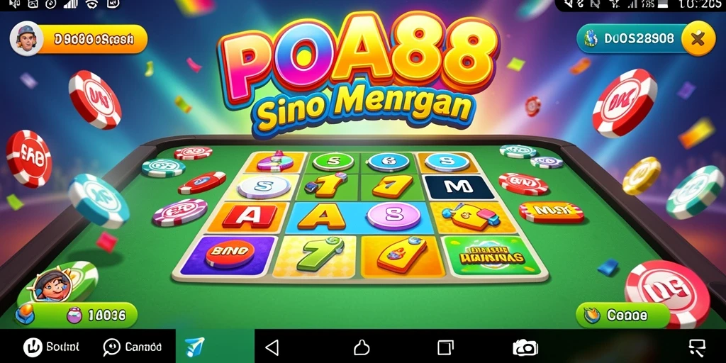 Screenshot gameplay POA88 menunjukkan pengalaman bermain Bingo yang seru dan interaktif.